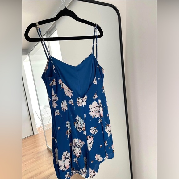 Zara Summery Low-back Floral Romper - Picture 5 of 6